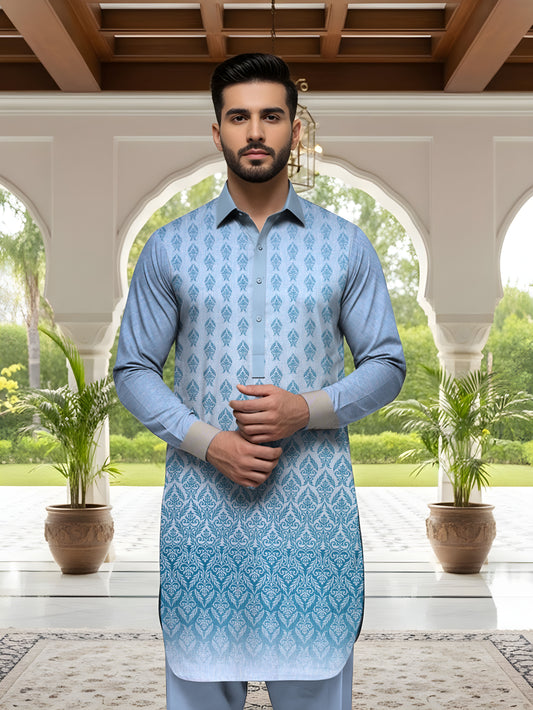 SHEMRY EMBROIDED UNSTICHED SUITE