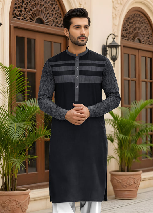 SHEMRY EMBROIDED UNSTICHED SUITE
